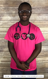 Team Nursing short sleeve Hot pink- Unisex