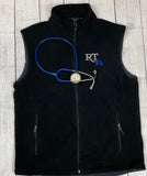 RT "Cyanotic Blue" Fleece Jacket/Vest