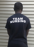 Team Nursing Black short sleeve-Unisex