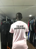 Team Nursing Light Pink Short sleeve