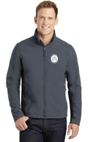 Team Respiratory Soft Shell Jackets for MENS~CUSTOMIZABLE WITH NAME & CREDENTIALS