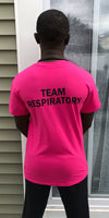 Team Respiratory Short Sleeve HOT PINK Unisex