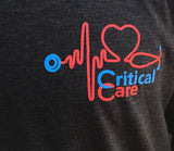 Critical Care Next-Level Long Sleeve  T-Shirt-Vintage Black