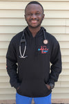 Critical Care Pull-Over Hoody- Black