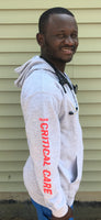 Critical Care Zip-Up Hoody-Sports Gray