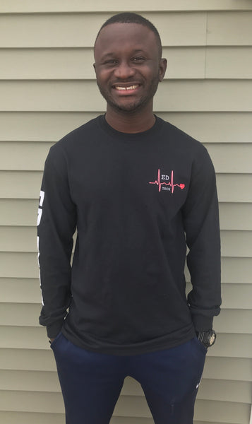 ED Tech Long Sleeve Tees-Black