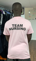 Team Nursing Light Pink Short sleeve